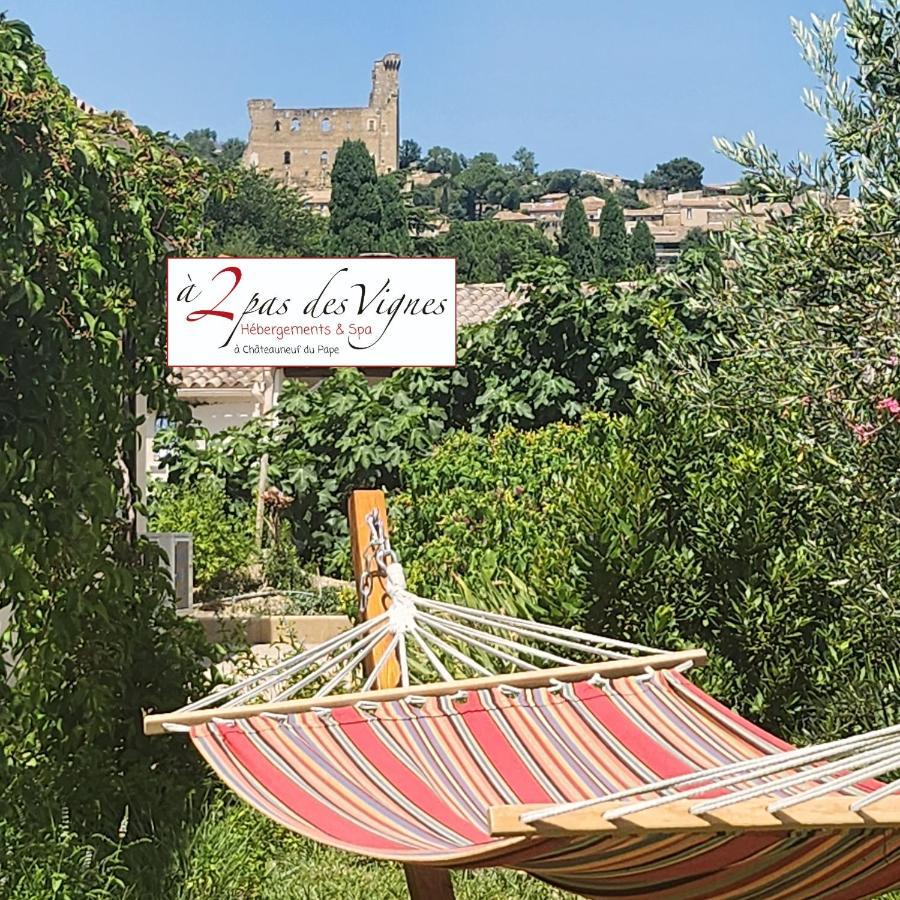 A 2 Pas Des Vignes, Hebergements Et Spa, Maison Numero 6, A Chateauneuf Du Pape Экстерьер фото