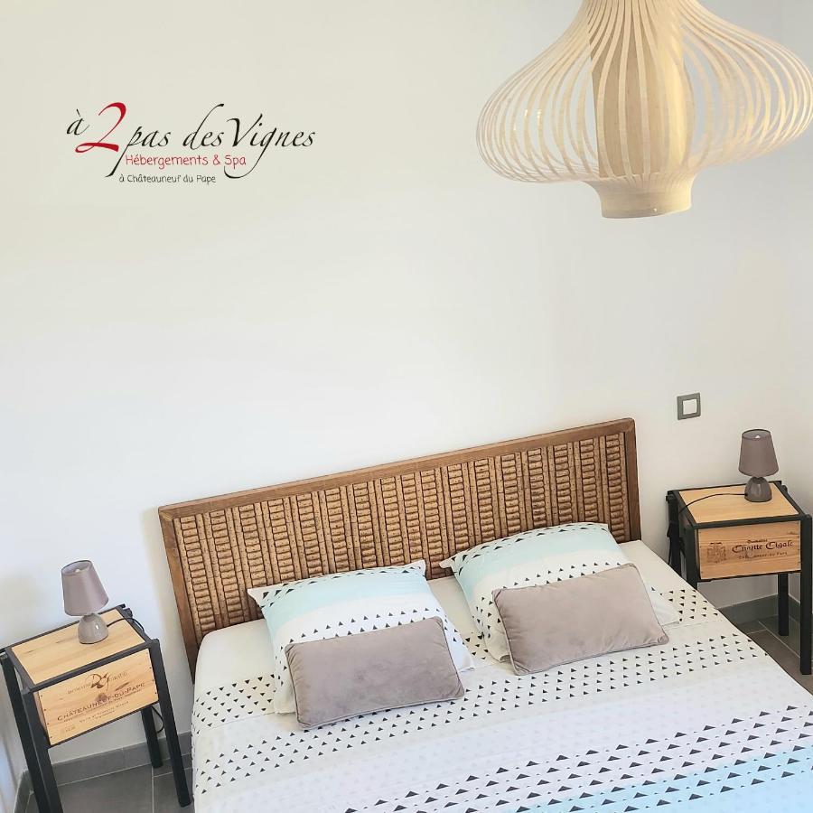 A 2 Pas Des Vignes, Hebergements Et Spa, Maison Numero 6, A Chateauneuf Du Pape Экстерьер фото