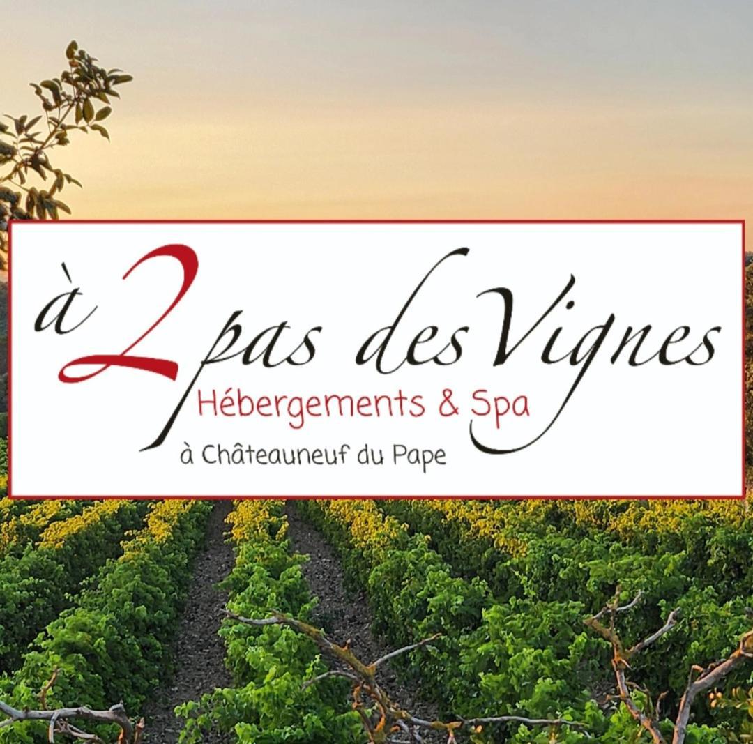 A 2 Pas Des Vignes, Hebergements Et Spa, Maison Numero 6, A Chateauneuf Du Pape Экстерьер фото